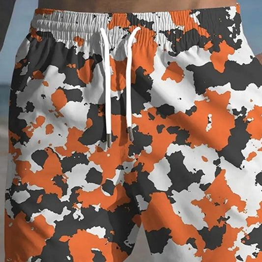 Fashion Cool Streetwear Men's Beach Shorts