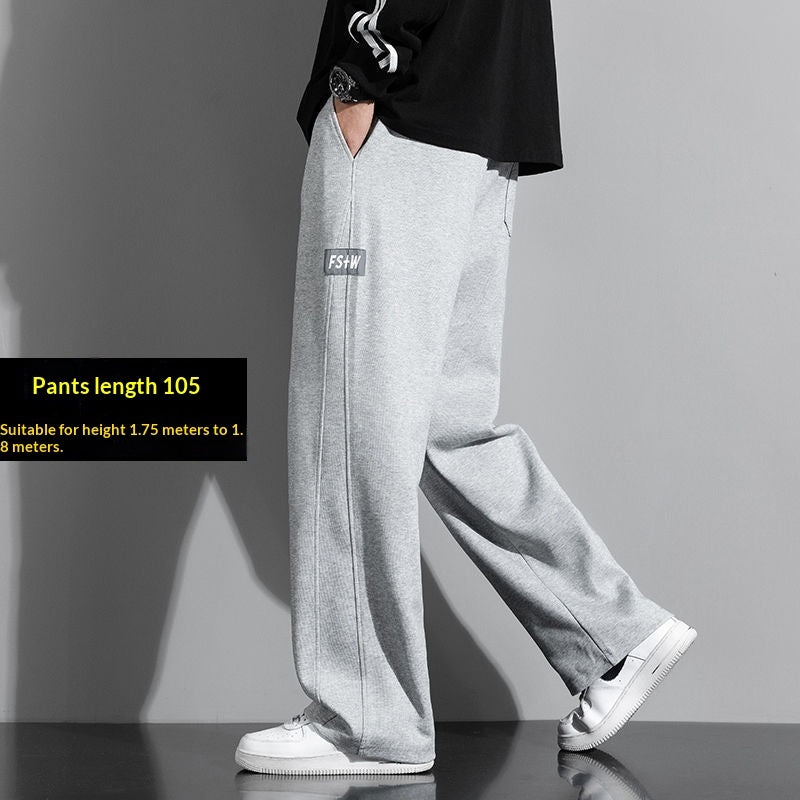 Mens Fleece-Lined Athletic Casual Pants